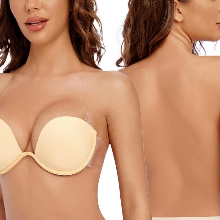 Backless Strapless Bra – Invisible Adhesive Fit