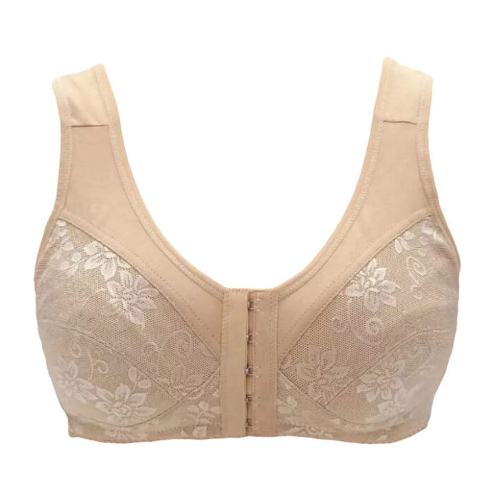 Front Button Bra Cotton Stretch