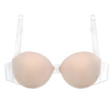 Transparent Clear Strap Bra – Comfortable & Invisible Support